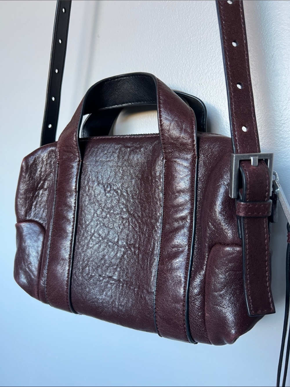 ALL SAINTS | Ares Compact Leather Cross Body - Picture 2 of 16
